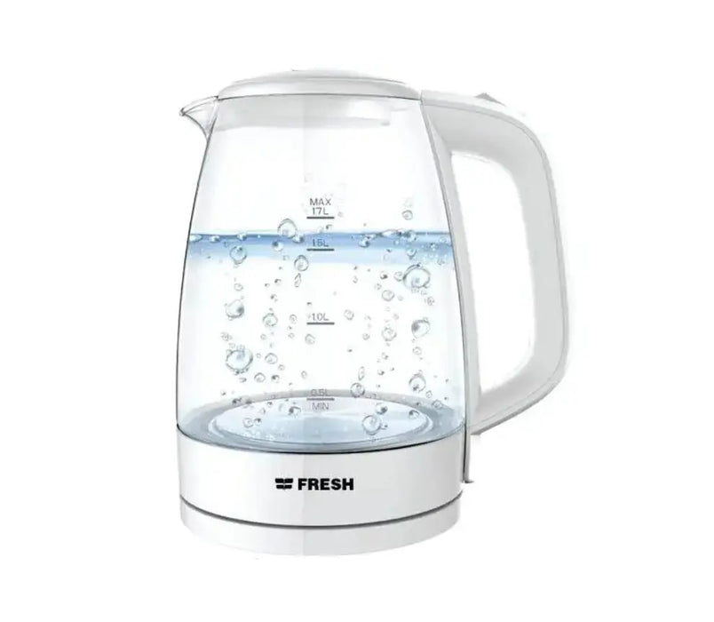 Fresh Glass Electric Kettle 1.7L – 2200W Murukali.com