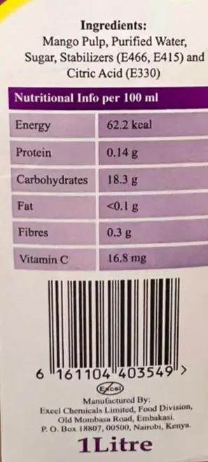 Fruit Full Mango Nectar 1L Murukali.com