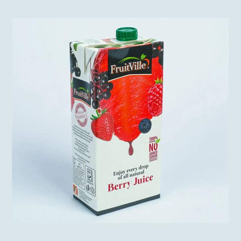 FruitVille 100% Natural Berry Juice 1L Murukali.com