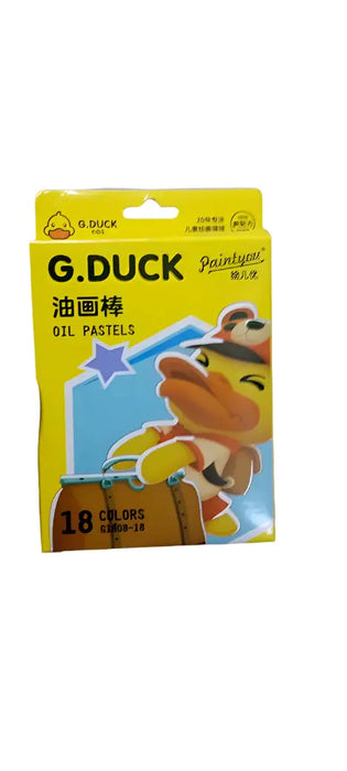 G.Duck Oil Pastels  18 Colors murukali.com