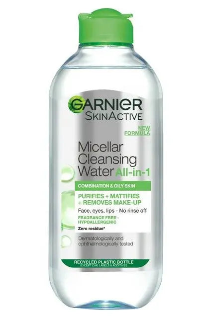 GARNIER Skin Active Micellar Cleansing Water 400ml  All- In -1 murukali.com