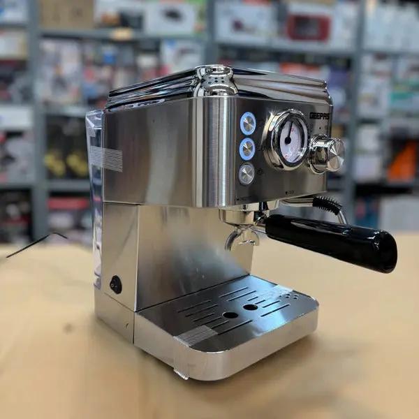 GEEPAS Espresso & Cappuccino Coffee Machine Model GCM1523SS Murukali.com