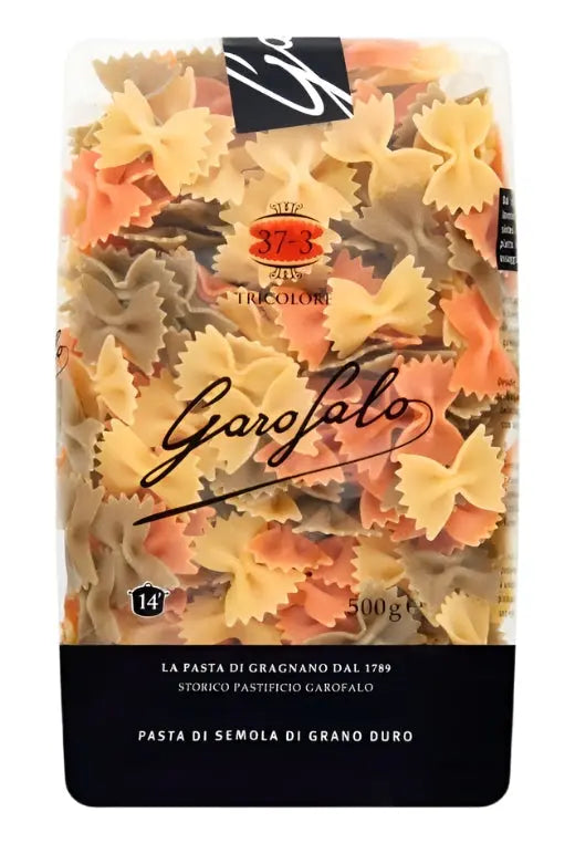 Garofalo Farfalle Tricolore Pasta 500g Murukali.com