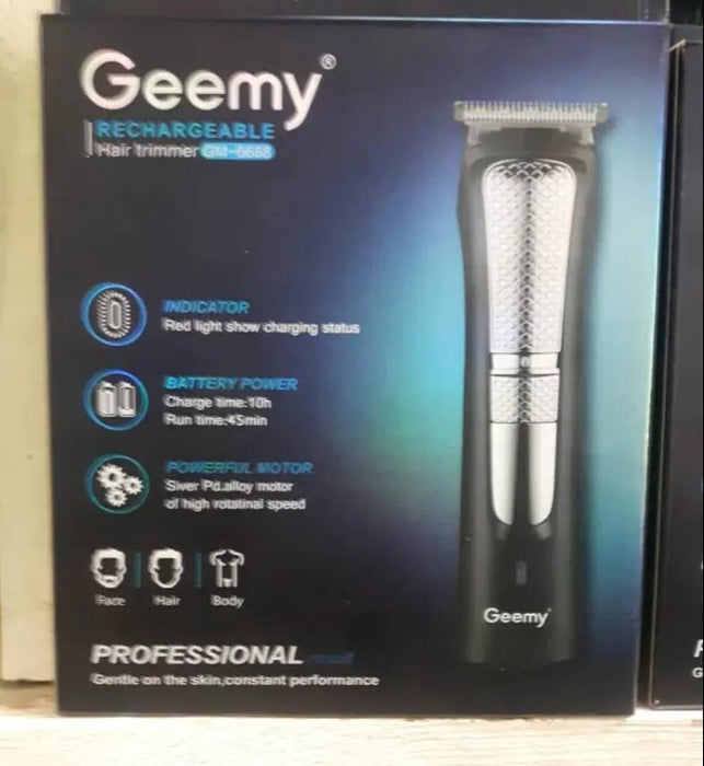 Geemy GM-6688 Rechargeable Hair Trimmer Murukali.com