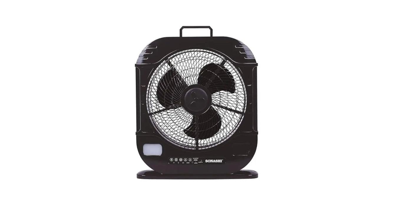 Geepas 12" Rechargeable Fan GF21190 Murukali.com