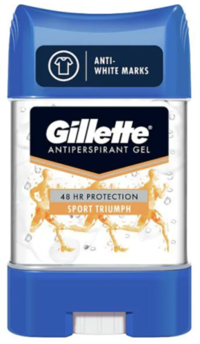 Gillette Antiperspirant Gel Sport Triumph murukali.com