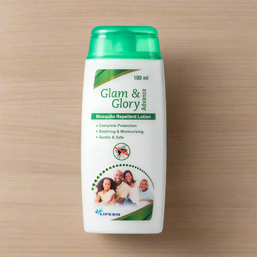Glam & Glory Advanced Mosquito Repellent Lotion 100 ml - Soothing Protection Murukali.com
