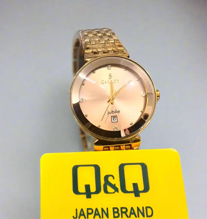 Gold-Colored Wristwatch Galaxy Jubile 6 Murukali.com