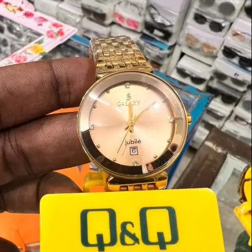Gold-Colored Wristwatch Galaxy Jubile 6 Murukali.com