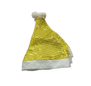 Gold Sequin Santa Christmas Hat Murukali.com
