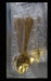 Gold Stainless Steel Spoon Set of 6pcs Murukali.com