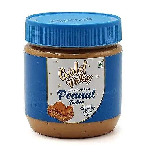 Gold Valley Peanut Butter Crunchy/ 340 Gm Murukali.com