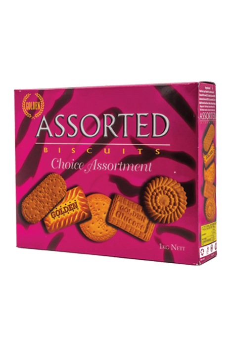 Golden Assorted Biscuits 1kg VECTA GLOBAL DISTRIBUTORS LTD