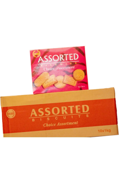 Golden Assorted Biscuits 1kg VECTA GLOBAL DISTRIBUTORS LTD
