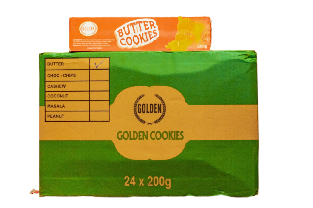 Golden Butter Cookies Biscuits 200g VECTA GLOBAL DISTRIBUTORS LTD