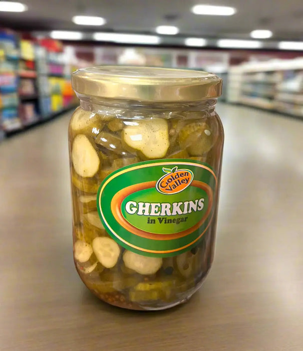 Golden Valley Gherkins in Vinegar 720g Murukali.com