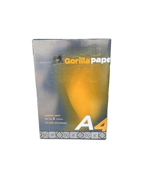Gorilla Premium A4 Paper – 80 GSM 500 Sheets Murukali.com