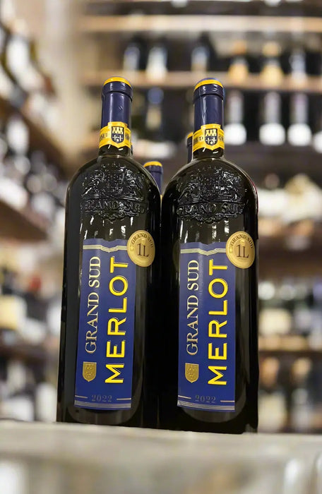 Grand Sud Merlot  Dry Red Wine 1L Murukali.com