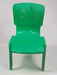 Green Plastic Kids' Chair with Alphabet Design Murukali.com