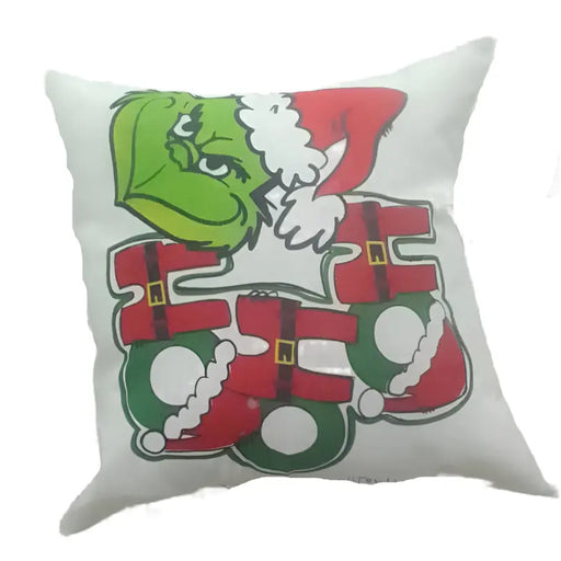 Grinch Christmas Pillow Murukali.com