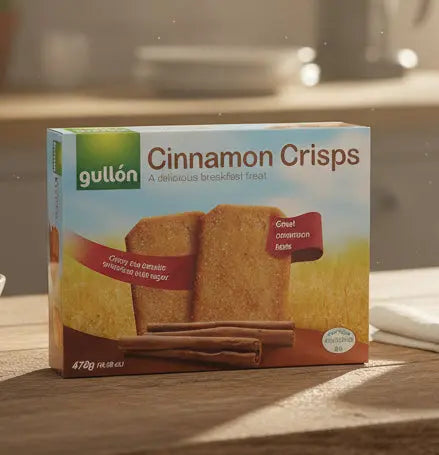 Gullón Cinnamon Crisps 470g 16.58 oz Murukali.com