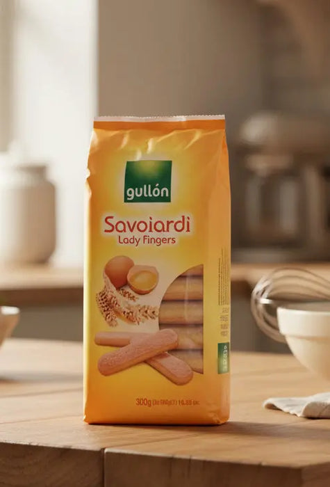 Gullón Savoiardi Lady Fingers – Classic Sponge Biscuits 300g