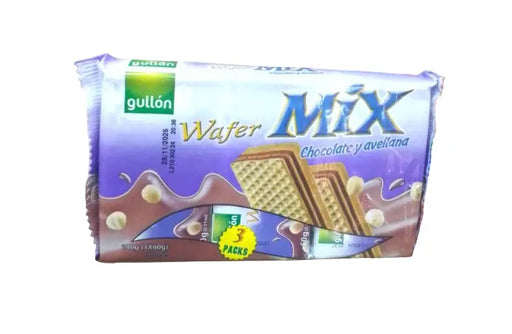 Gullón Wafer Mix Chocolate y Avellana 180G Murukali.com