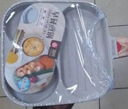 Guofeng 3-Section Non-Stick Breakfast Frying Pan with Wooden Handle Murukali.com