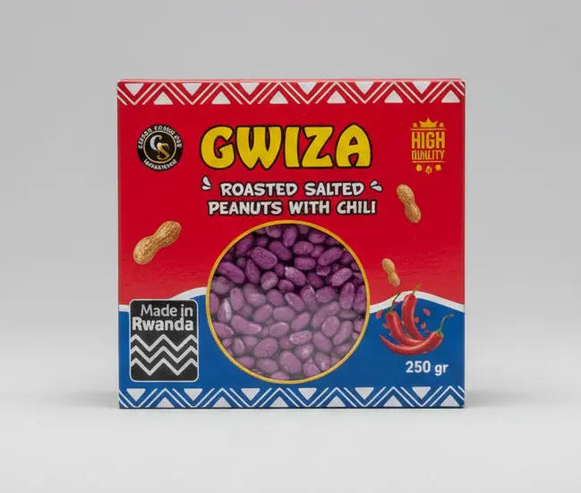 Gwiza Roasted Salted Peanuts with Chili 250g