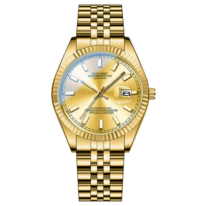 Fan-Exclusive: Luxury Swiss Gold Datejust Men's Watch