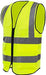 HIGH VISIBILITY MESH REFLECTIVE SAFETY VEST WITH ZIPPER AND POCKETS murukali.com