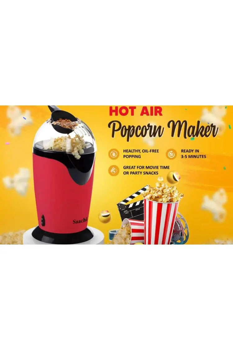 HOT AIR Popcorn Maker Great For Movie Time Or Party Snacks Ready In Popping 3-5 Minutes murukali.com