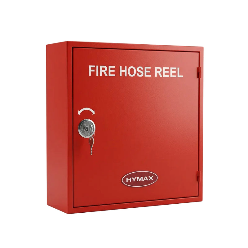 HYMAX Single Cabinet, Full M.S. Red Powder Coated, Surface Mounted