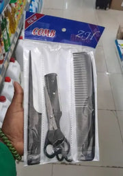 Haircutting Tool Set – Scissors and Combs Pack Murukali.com