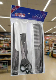 Haircutting Tool Set – Scissors and Combs Pack Murukali.com