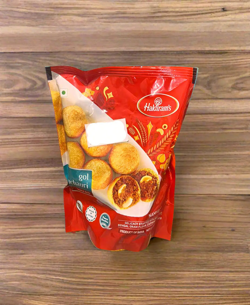 Haldiram's Gol Kachauri Popular Indian Snack 200G Murukali.com
