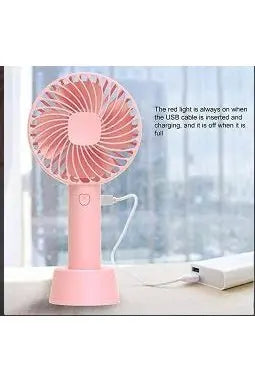 Hand Fan Mini Portable Handheld Fan USB Rechargeable murukali.com