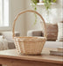 Handcrafted Woven Basket – Natural Rattan Storage & Decor Murukali.com