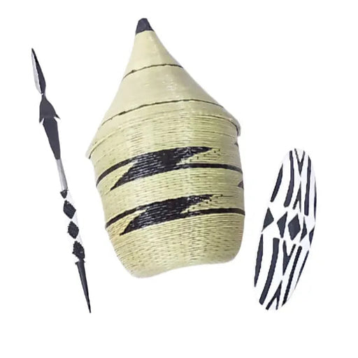 Handwoven Basket, Arrow, and Shield Set Murukali.com