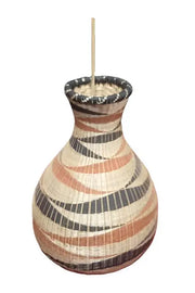 Handwoven Decorative Vase - Drinking Straw Holder murukali.com