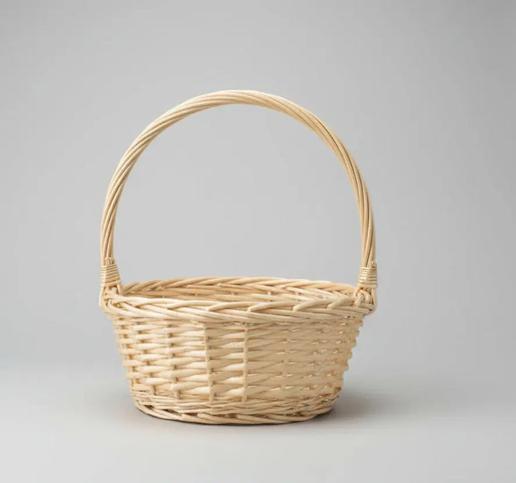 Handwoven Rattan Basket – Natural & Multi-Purpose Storage Large size Murukali.com
