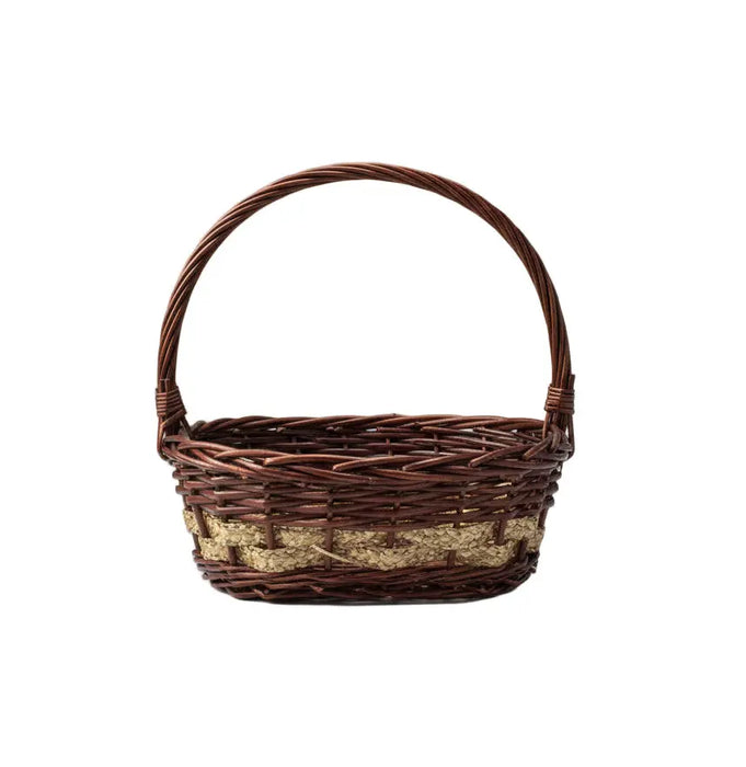 Handwoven Wicker Basket  Large size Murukali.com