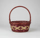 Handwoven Wicker Basket with Handle – Decorative & Multi-Purpose Large size Murukali.com