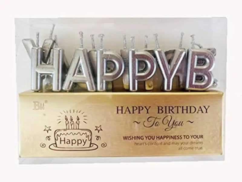 Happy Birthday Message Candle – Cake Decorating Candle Murukali.com