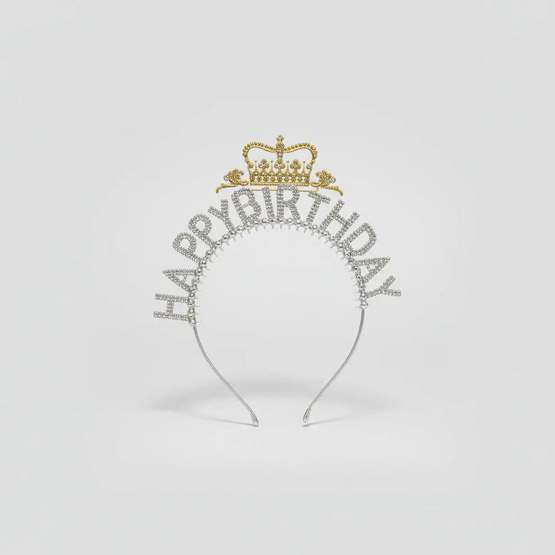 „Happy Birthday“-Haarreif