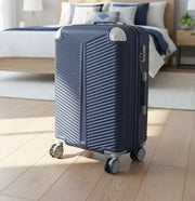 Hard-Shell Trolley Suitcase – Durable Travel Luggage  size24 medium Murukali.com
