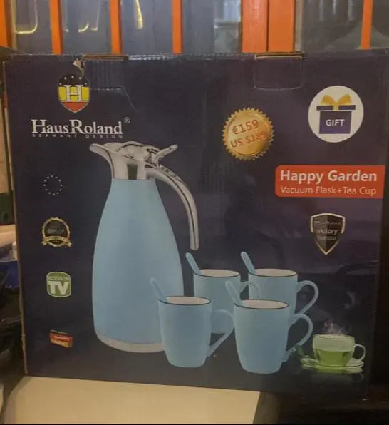 Haus Roland Vacuum Flask & 4 Tea Cups Murukali.com
