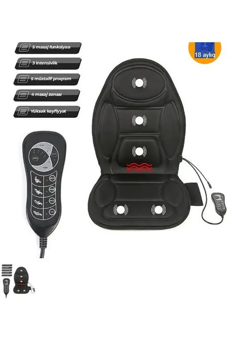 Heated Massage Seat For Home And Car Massage Function Robot Seat With 5 Different Massage Programs murukali.com