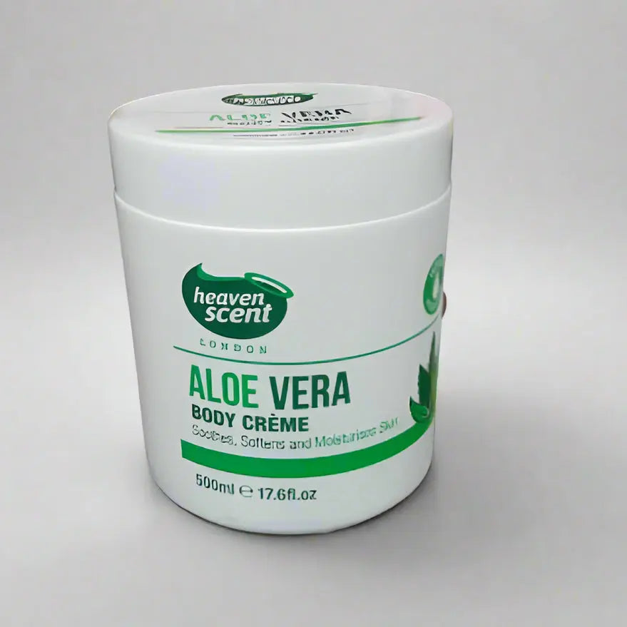 Heaven Scent Aloe Vera Body Cream - 500ml Soothing & Moisturizing