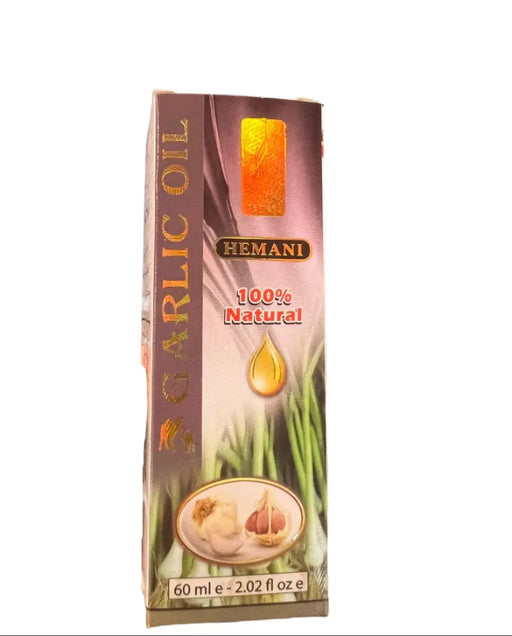 Hemani 100% Natural Garlic Oil – 60ml Murukali.com